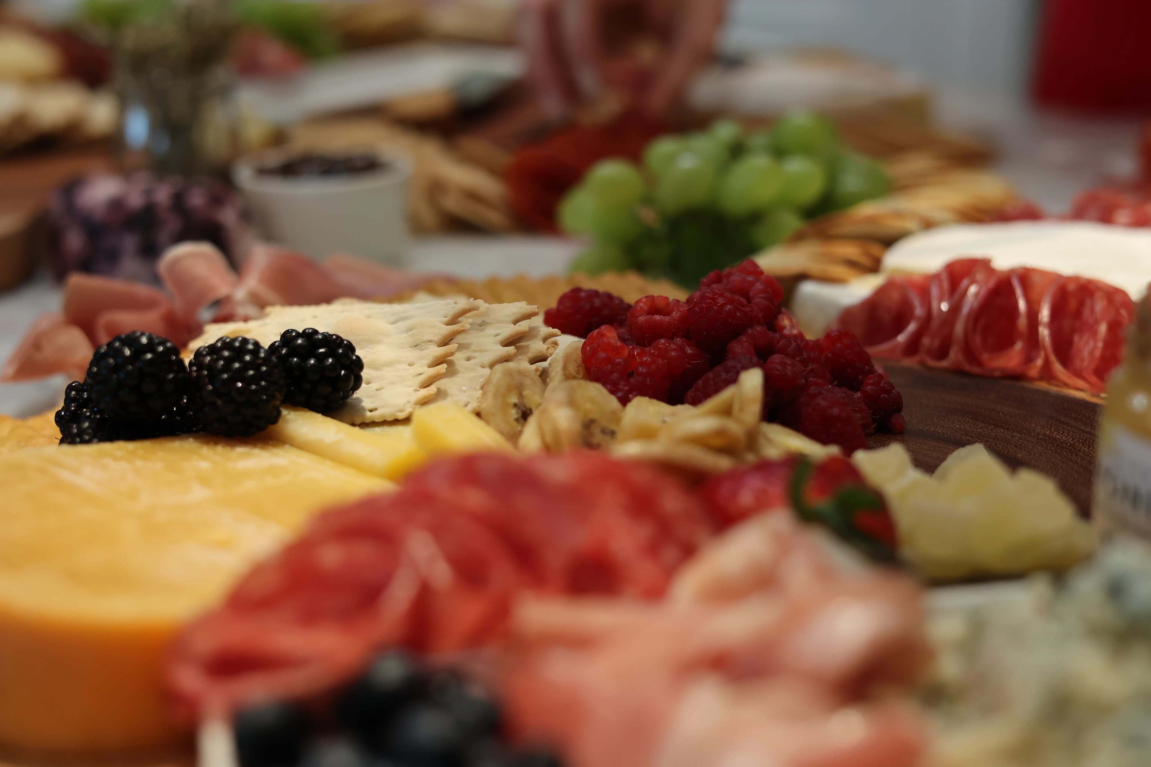 Charcuterie spread